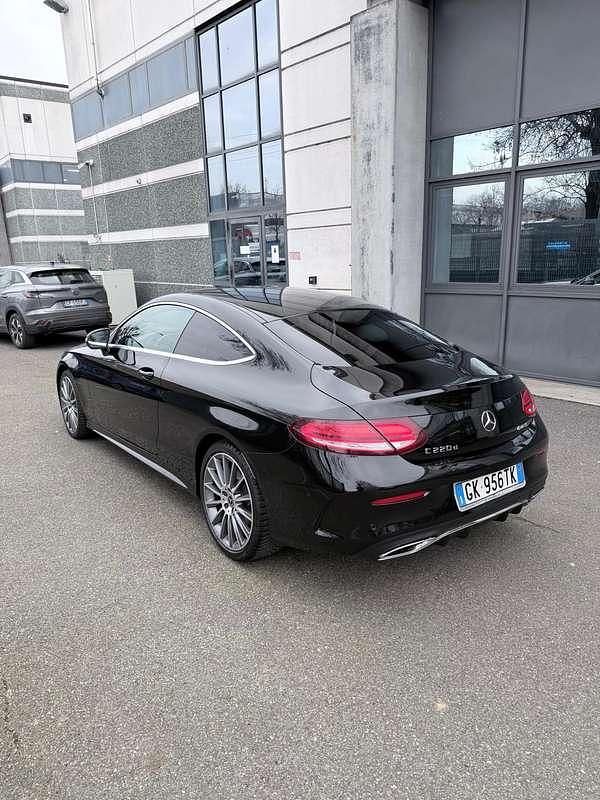 Usata Mercedes C220 Premium Plus 194 CV (142 kW) 2022 Nero Coupé