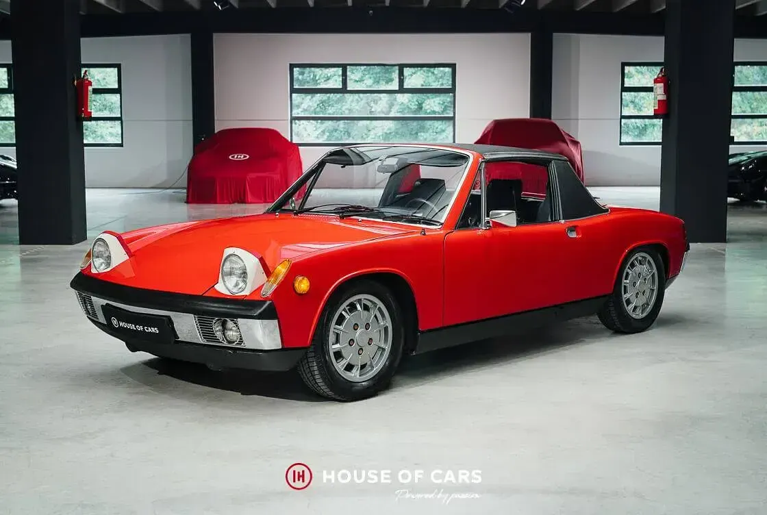 Usata Porsche 914-6 110 CV (80 kW) 1971 Rosso Cabrio