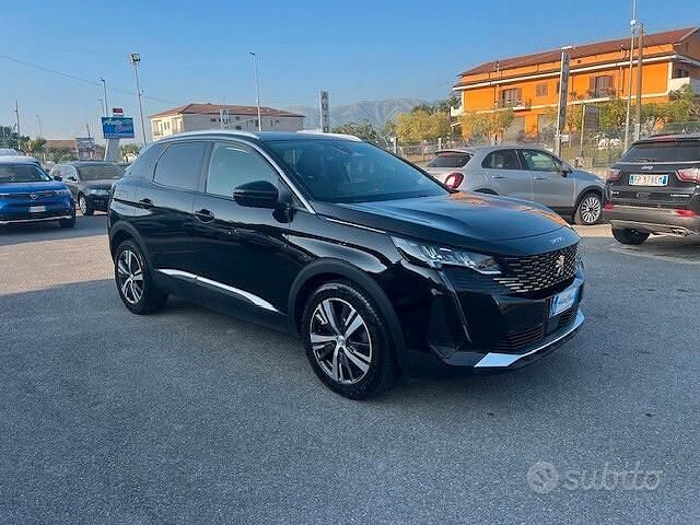 Usata Peugeot 3008 Allure 131 CV (96 kW) 2021 Nero SUV
