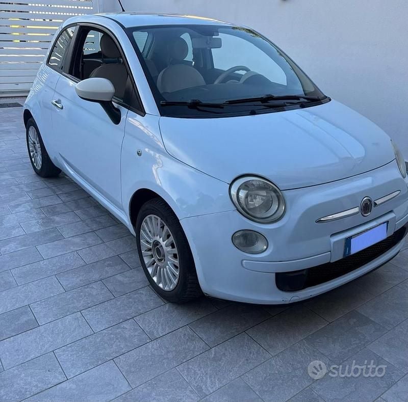 Usata Fiat 500 Lounge 69 CV (50 kW) 2009 Cabrio
