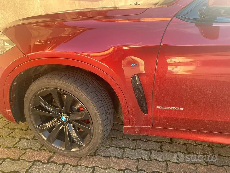 Usata BMW X6 M Sport 258 CV (189 kW) 2015 Rosso SUV