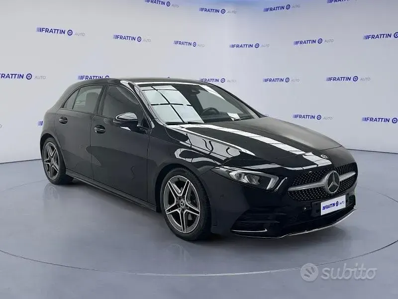 Usata Mercedes A200 Advanced Plus 150 CV (110 kW) 2019 Nero Berlina