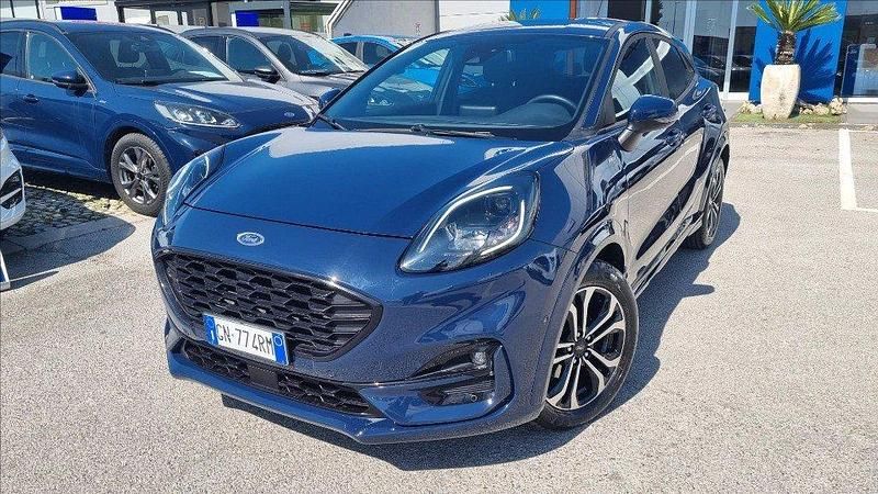 Usata Ford Puma ST-Line 125 CV (91 kW) 2023 Blazer blu SUV