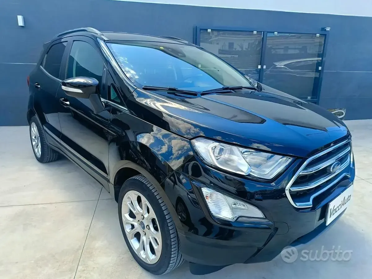 Usata Ford Ecosport Titanium 125 CV (91 kW) 2022 Nero SUV