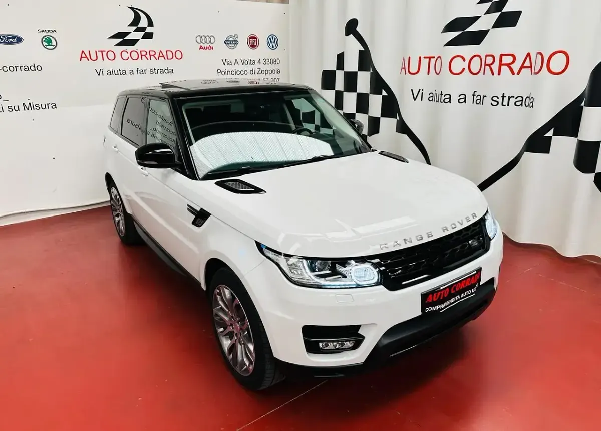 Usata Land Rover Range Rover HSE Dynamic 249 CV (183 kW) 2014 Bianco SUV