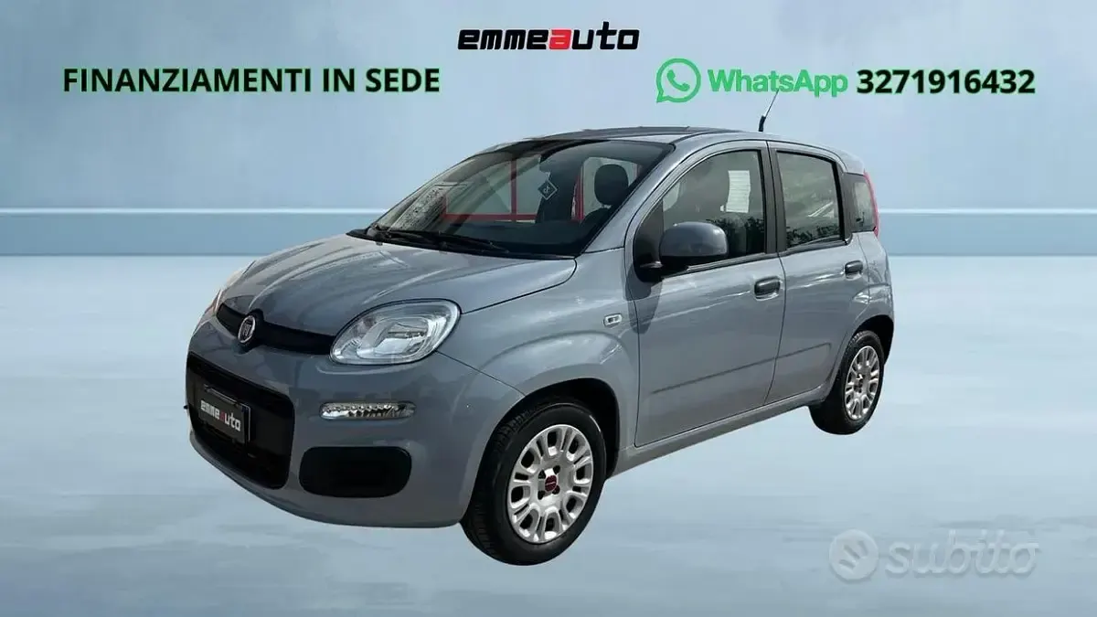 Usata Fiat Panda Easy 69 CV (50 kW) 2019 Grigio Utilitaria