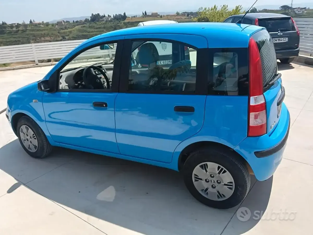 Usata Fiat Panda 2006 Blu Utilitaria
