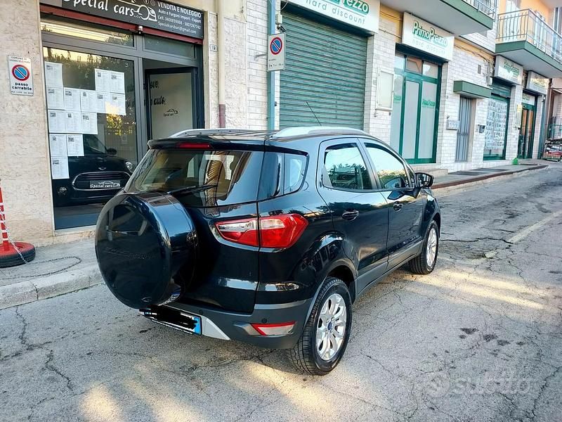 Usata Ford Ecosport Titanium 91 CV (66 kW) 2014 Nero SUV