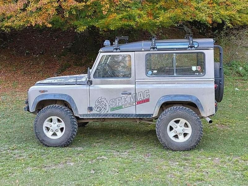 Argento Usata 1998 Land Rover Defender SUV | 16.900 € (Super prezzo) - Immagine 1/4