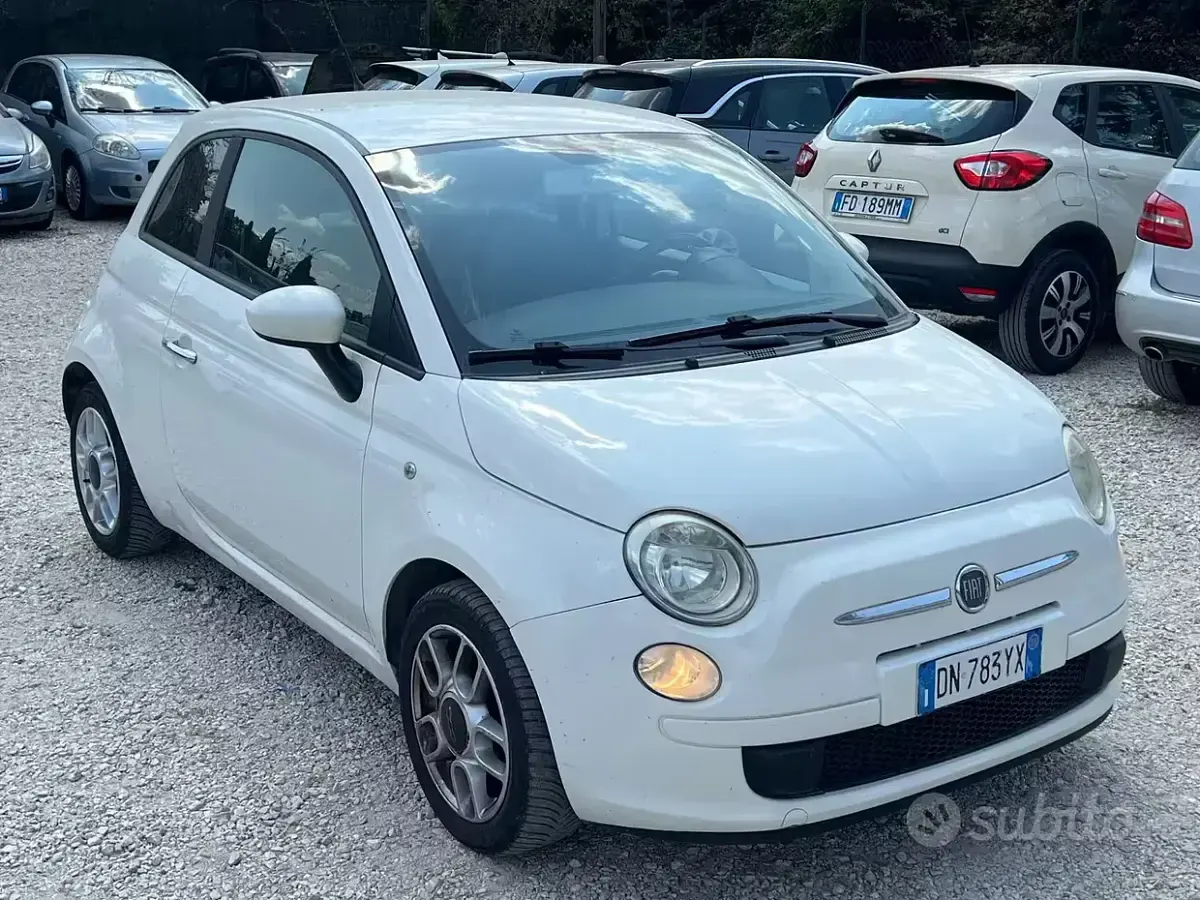 Usata Fiat 500 Sport 69 CV (50 kW) 2008 Bianco Berlina