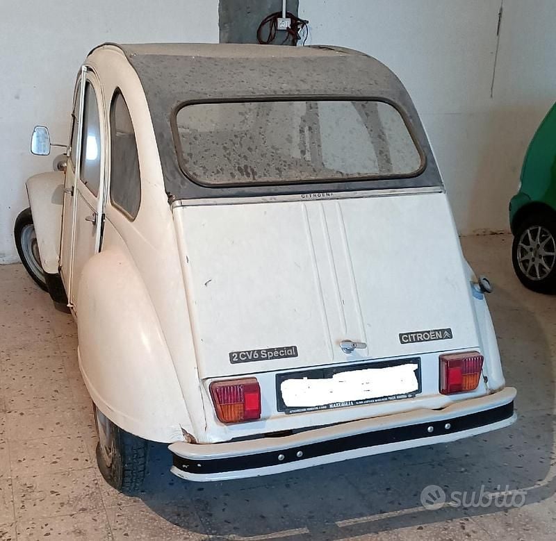 Usata Citroën 2CV 1982 Bianco Berlina