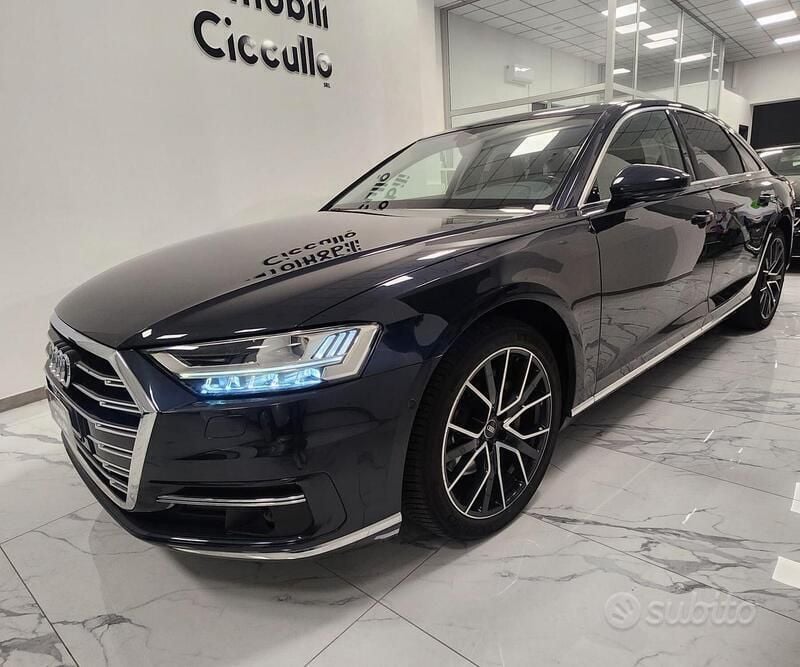 Usata Audi A8 286 CV (210 kW) 2021 Nero Berlina