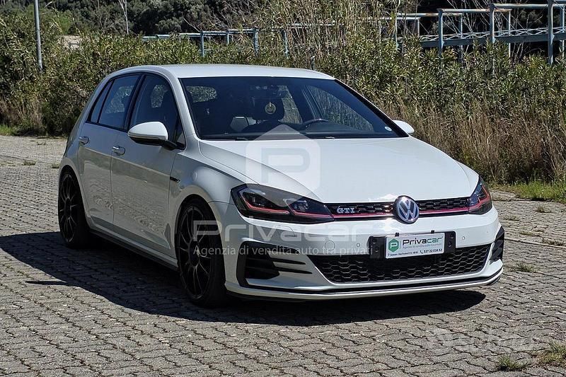 Usata VW Golf VII GTI 300 CV (220 kW) 2017 Bianco Utilitaria