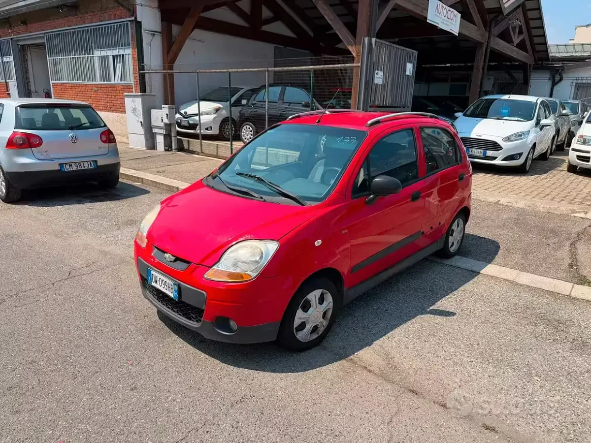 Usata Chevrolet Matiz SE 52 CV (38 kW) 2009 Rosso Utilitaria