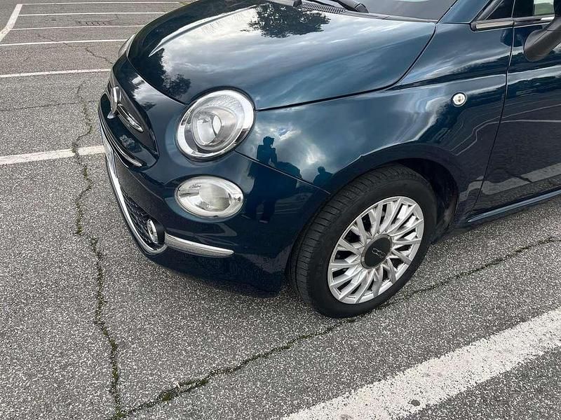 Usata Fiat 500 Lounge 69 CV (50 kW) 2017 Blu/azzurro Utilitaria