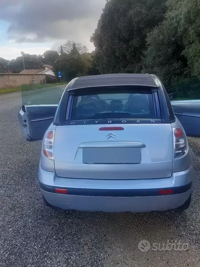 Usata Citroën C3 73 CV (53 kW) 2003 Grigio Cabrio