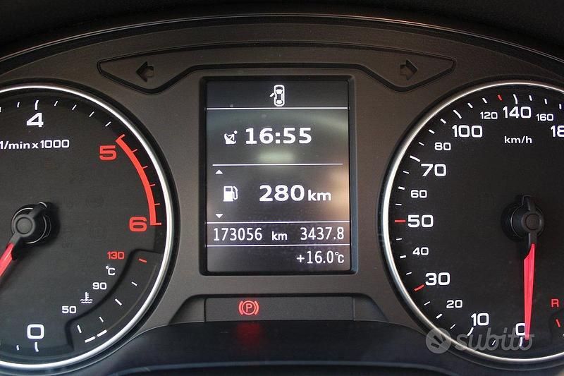 Usata Audi A3 Ambiente 110 CV (80 kW) 2015 Nero Berlina