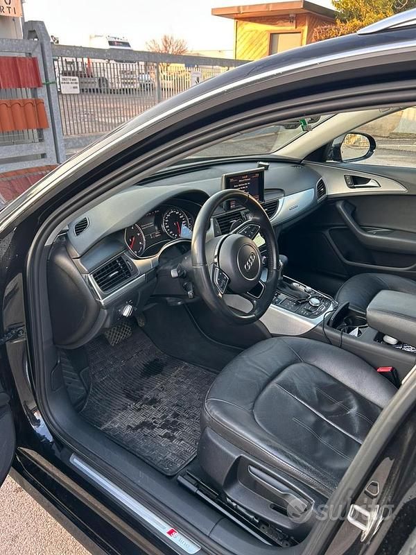 Usata Audi A6 S-Line 204 CV (150 kW) 2014 Nero Station wagon