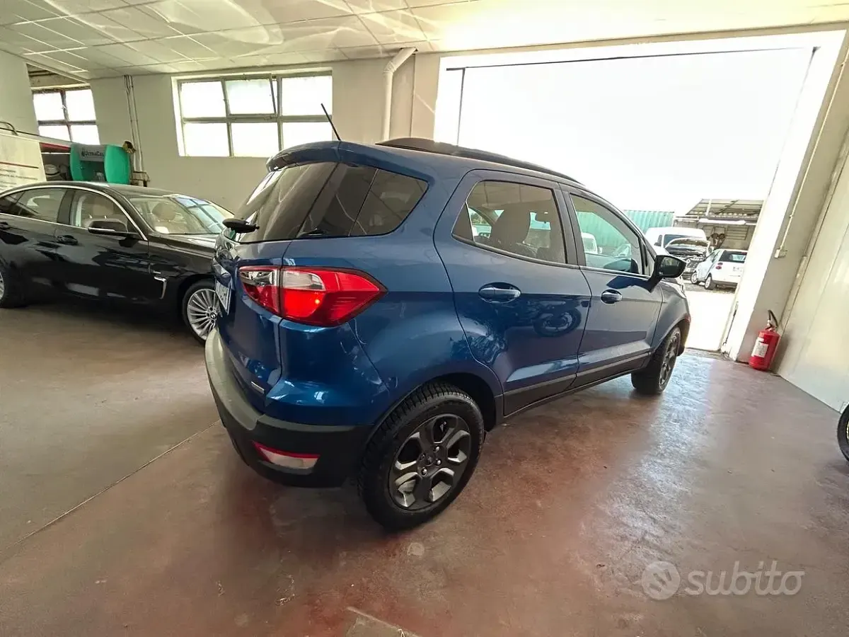 Usata Ford Ecosport 99 CV (72 kW) 2019 Blu SUV