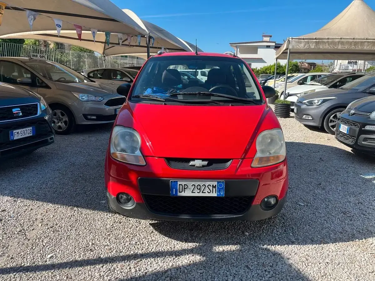 Usata Chevrolet Matiz 52 CV (38 kW) 2008 Rosso Utilitaria