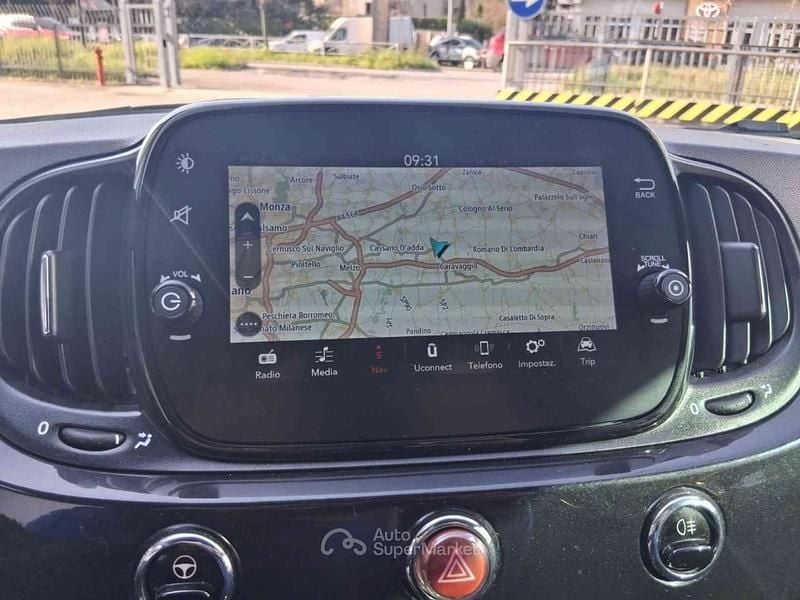 Usata Fiat 500 70 CV (51 kW) 2022 Nero SUV