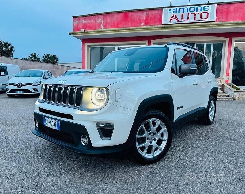 Usata Jeep Renegade Limited 130 CV (95 kW) 2021 Bianco SUV
