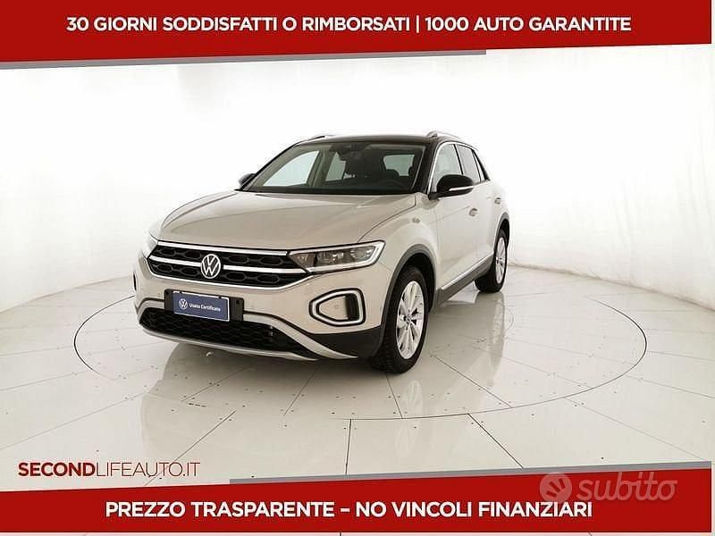 Usata VW T-Roc Style 149 CV (109 kW) 2022 Grigio SUV