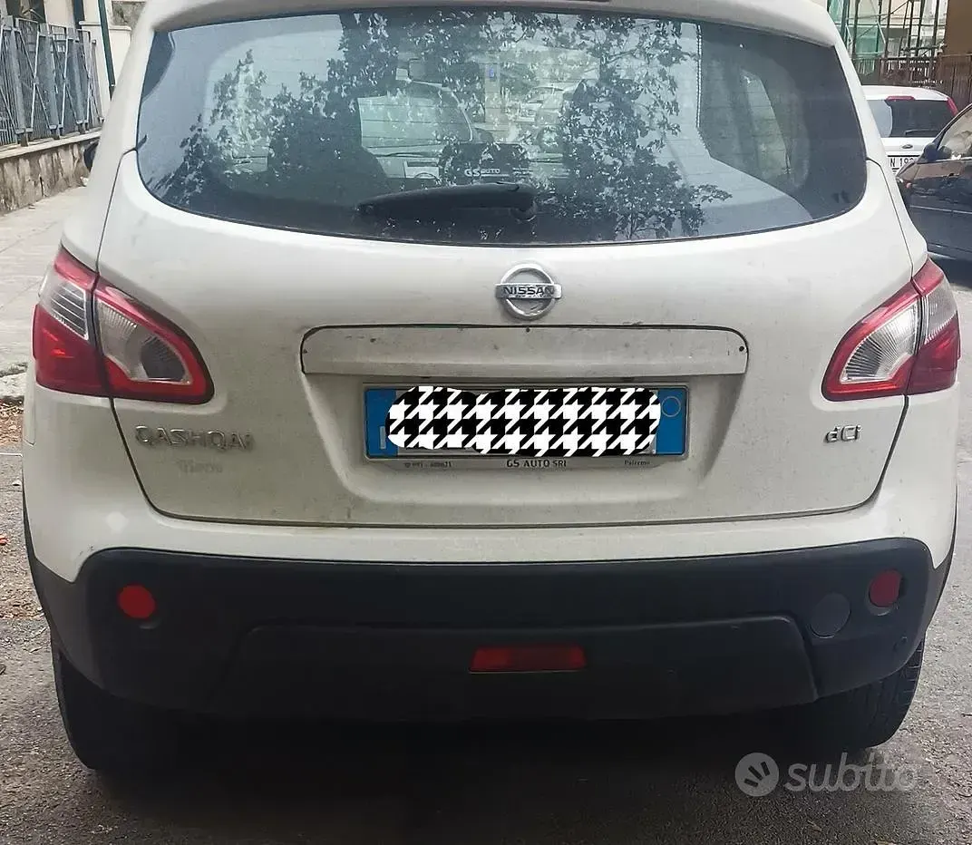 Usata Nissan Qashqai 110 CV (80 kW) 2012 Bianco SUV