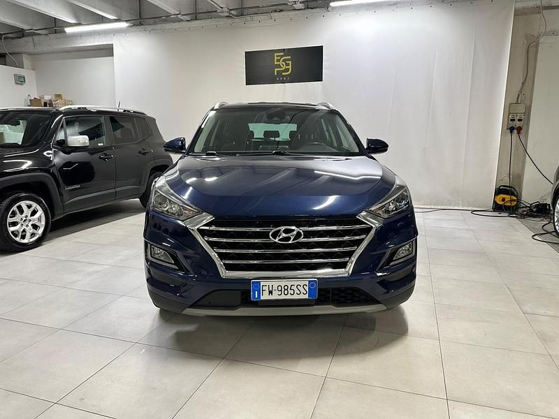 Usata Hyundai Tucson 136 CV (100 kW) 2019 Blu/azzurro SUV