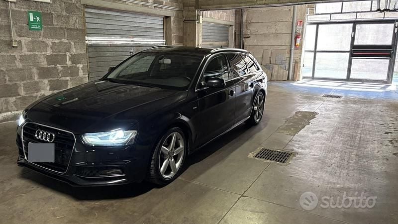 Usata Audi A4 S-Line 150 CV (110 kW) 2013 Nero Station wagon