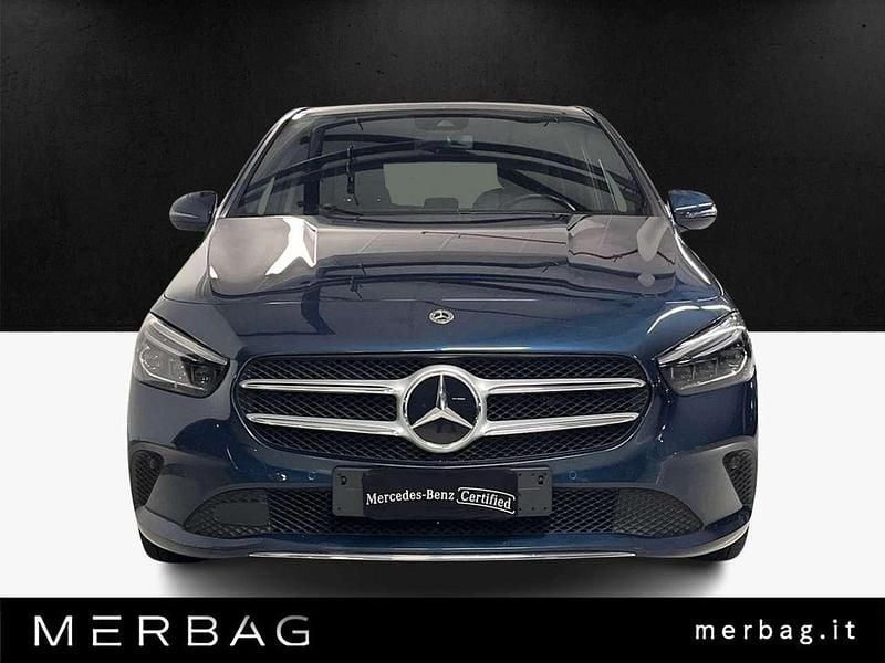 Usata Mercedes B250e Luxury 160 CV (117 kW) 2021 Blu denim Monovolume