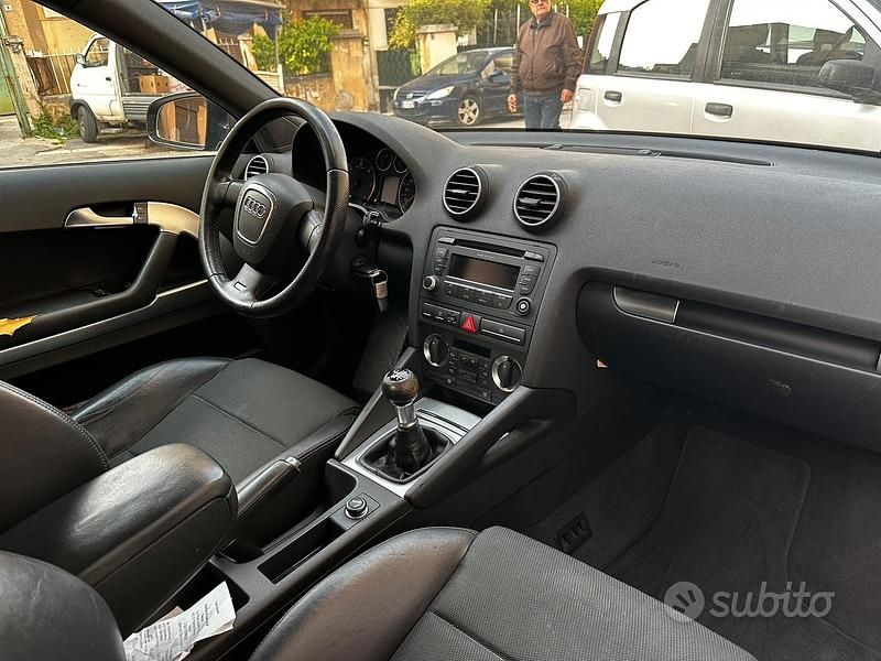 Usata Audi A3 Sport 155 CV (114 kW) 2008 Nero Berlina