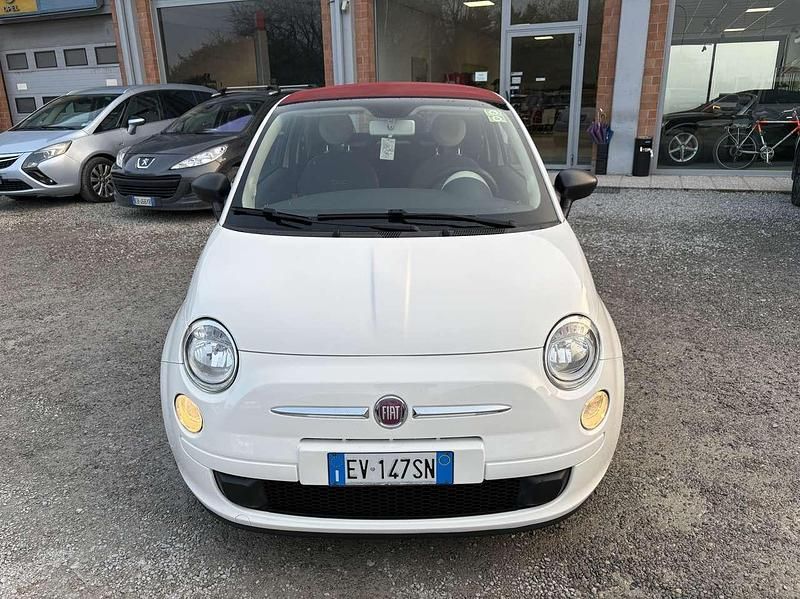 Usata Fiat 500C 69 CV (50 kW) 2014 Bianco Cabrio