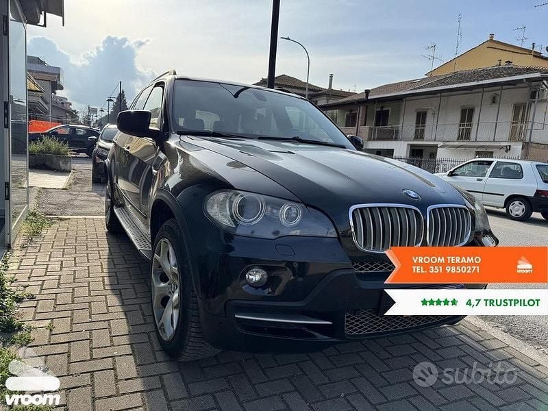 Usata BMW X5 286 CV (210 kW) 2008 Nero SUV