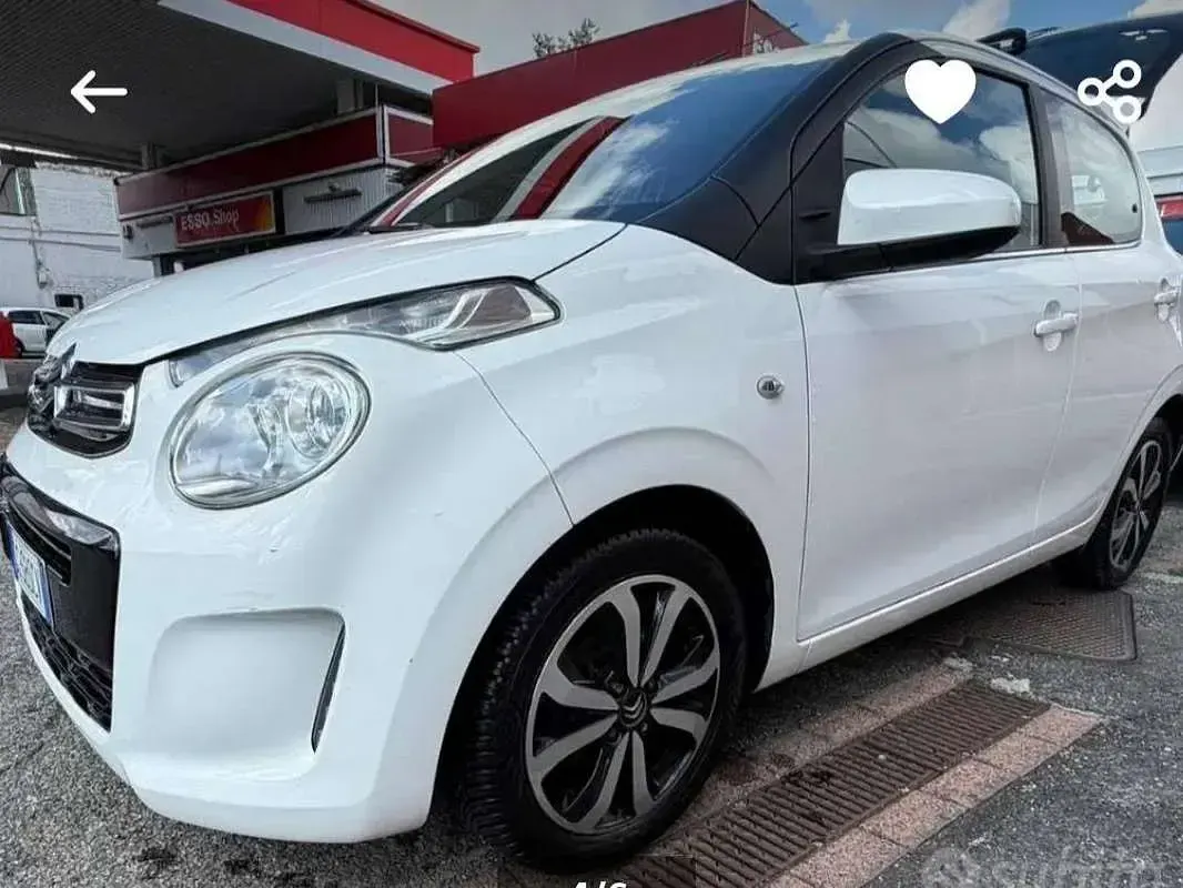 Usata Citroën C1 82 CV (60 kW) 2017 Bianco Utilitaria