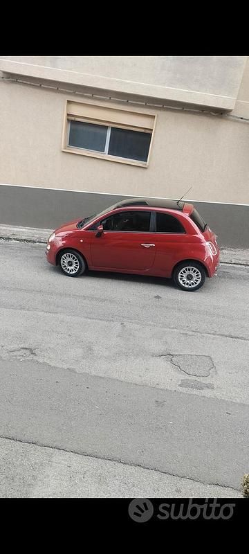 Usata Fiat 500 2009 Rosso Berlina