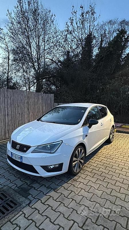 Usata Seat Ibiza FR 90 CV (66 kW) 2016 Bianco Berlina