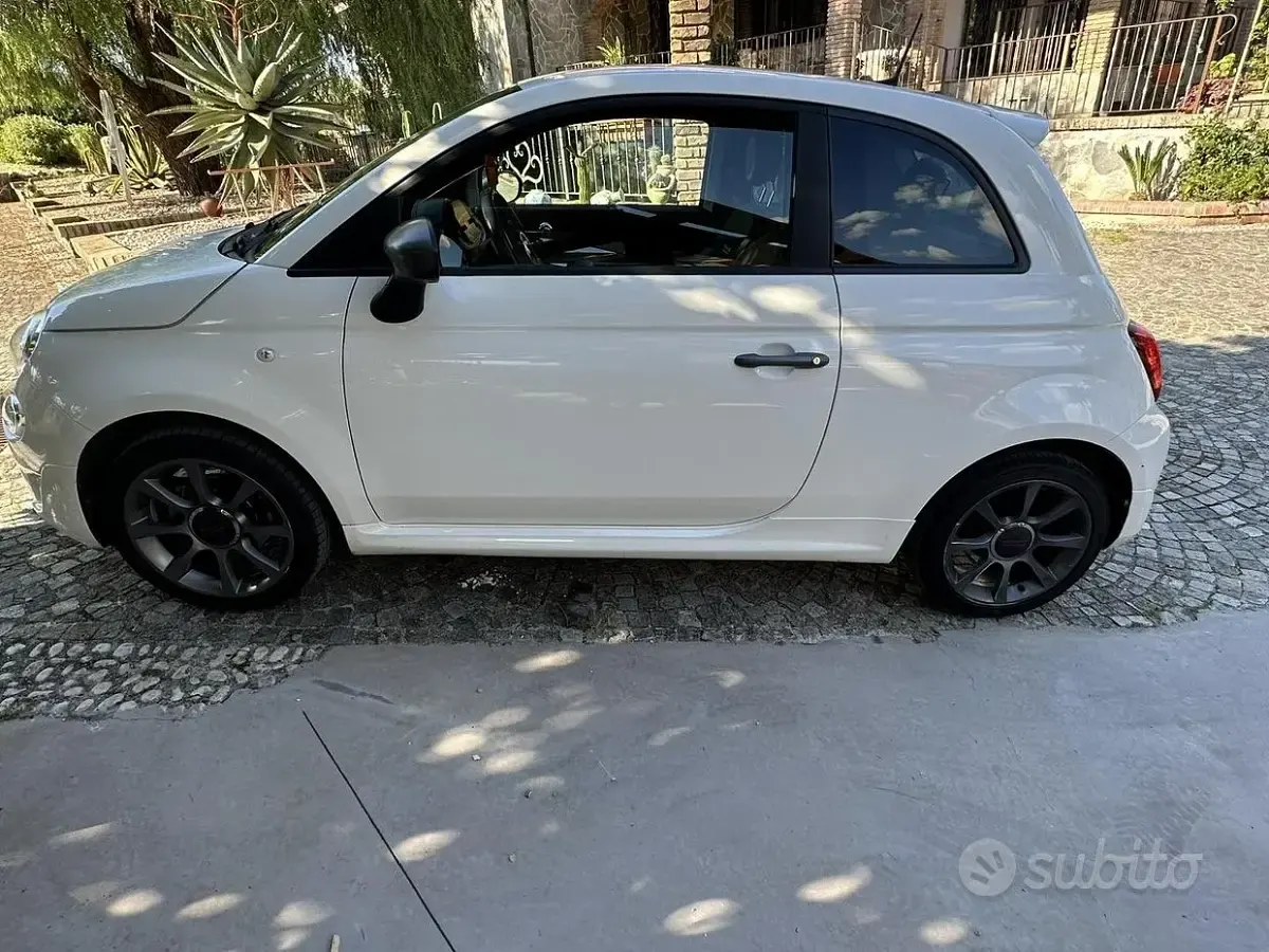 Usata Fiat 500 S 69 CV (50 kW) 2018 Bianco Berlina