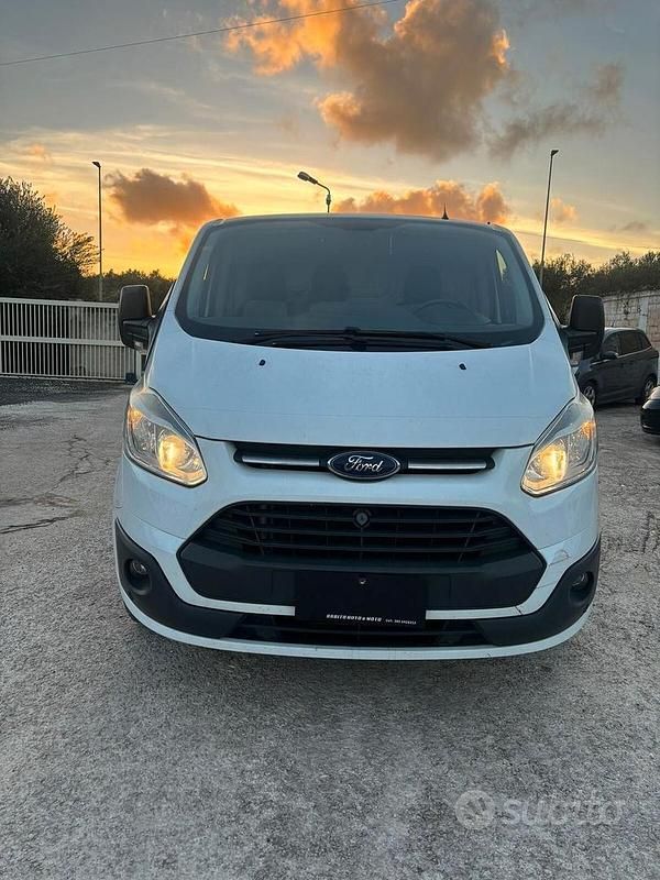Usata Ford Transit Custom Trend 154 CV (113 kW) 2016 Bianco Berlina