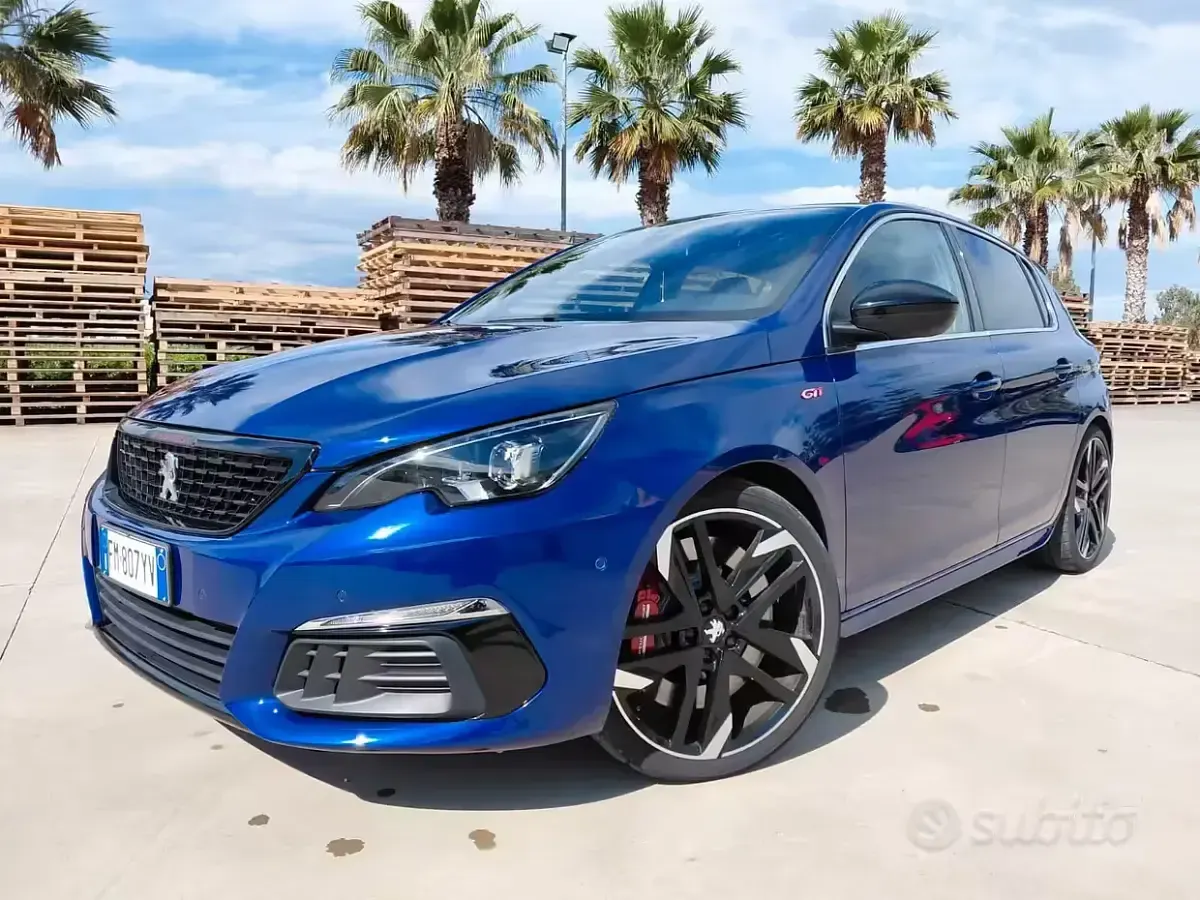 Usata Peugeot 308 GTi 272 CV (200 kW) 2018 Blu Berlina