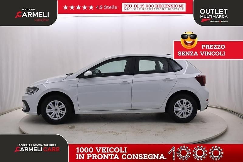 Nuova VW Polo Life 80 CV (58 kW) 2025 Pure white Berlina