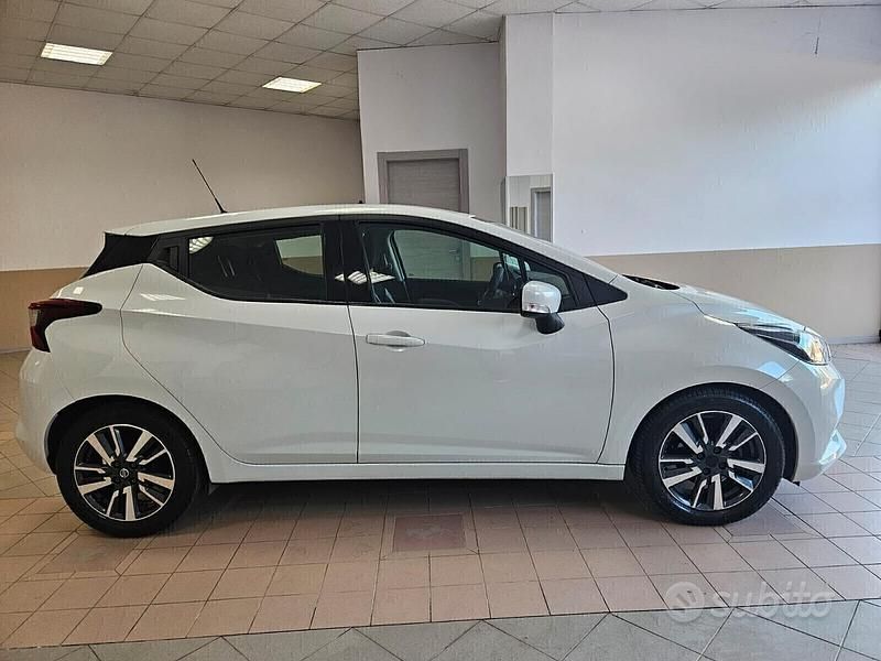 Usata Nissan Micra Visia+ 90 CV (66 kW) 2017 Bianco Utilitaria