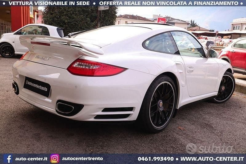 Usata Porsche 911 Turbo S 530 CV (389 kW) 2011 Bianco Coupé