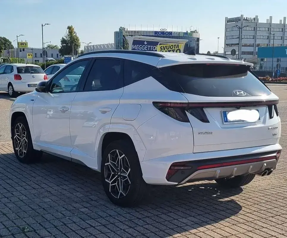 Usata Hyundai Tucson N Line 179 CV (131 kW) 2023 Bianco SUV