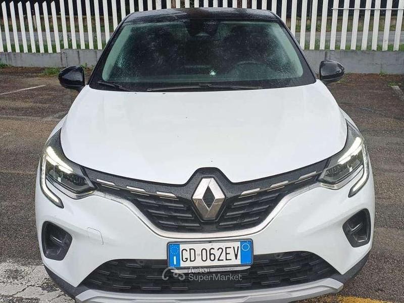 Usata Renault Captur Intens 92 CV (67 kW) 2020 Bianca tetto nero SUV