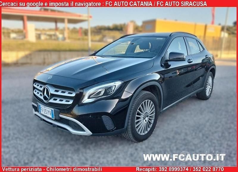 Usata Mercedes GLA200 Premium 136 CV (100 kW) 2019 Nero SUV