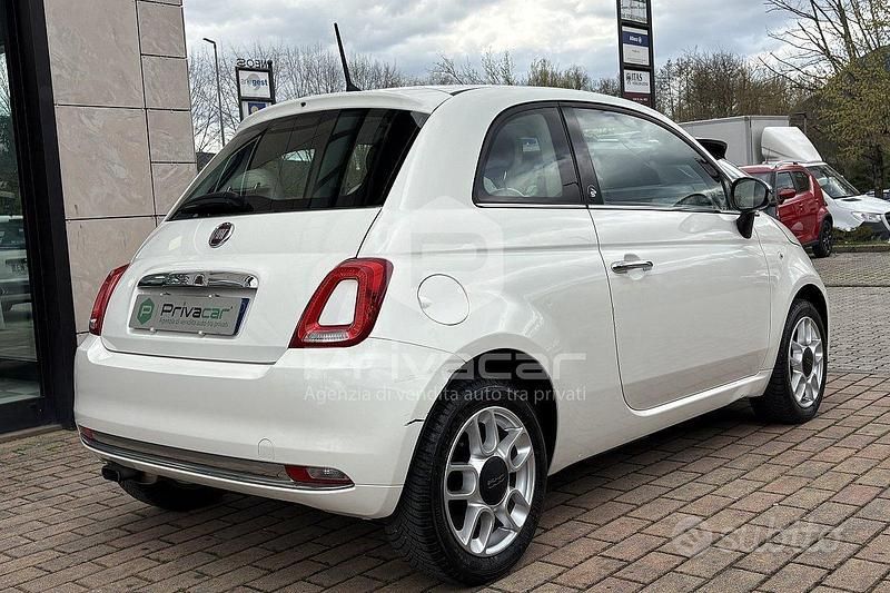 Usata Fiat 500 Lounge 69 CV (50 kW) 2017 Bianco Utilitaria
