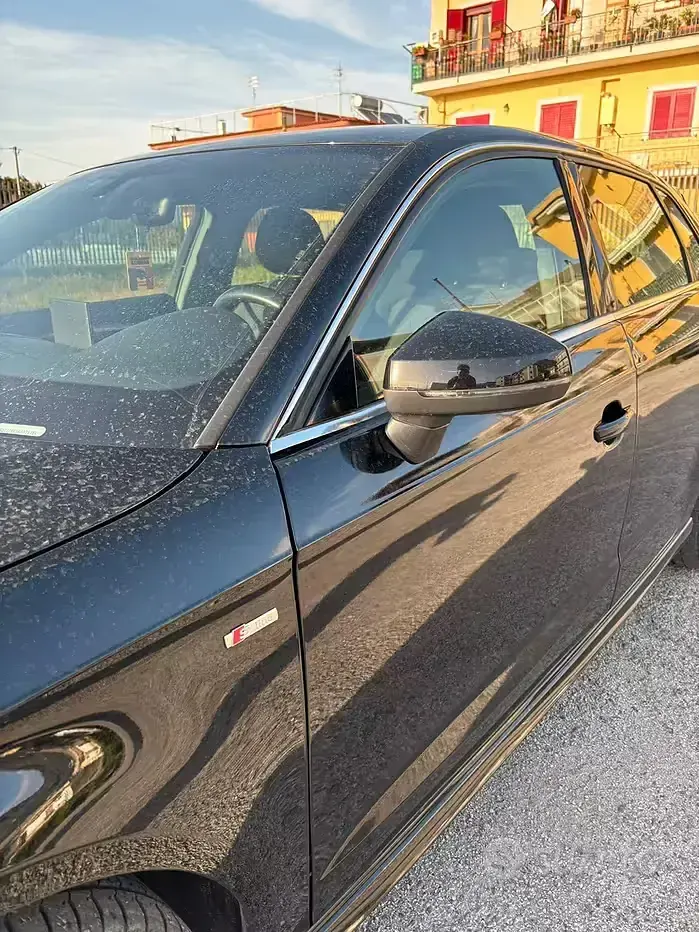 Usata Audi A3 S-Line 116 CV (85 kW) 2019 Nero Berlina