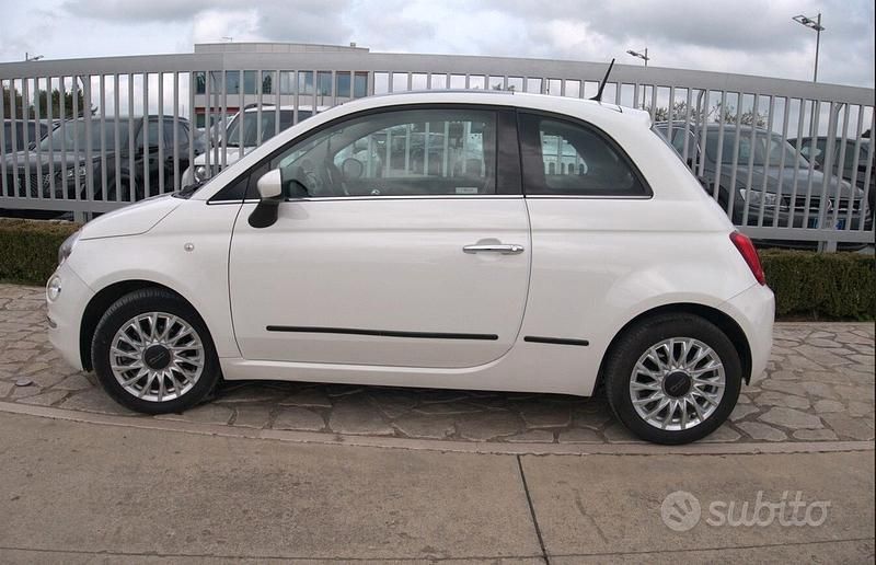 Usata Fiat 500 Lounge 69 CV (50 kW) 2017 Bianco Berlina