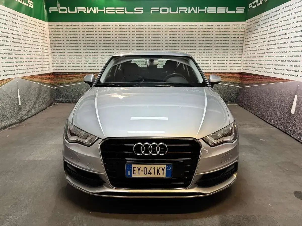Usata Audi A3 S-Line 110 CV (80 kW) 2015 Argento Coupé